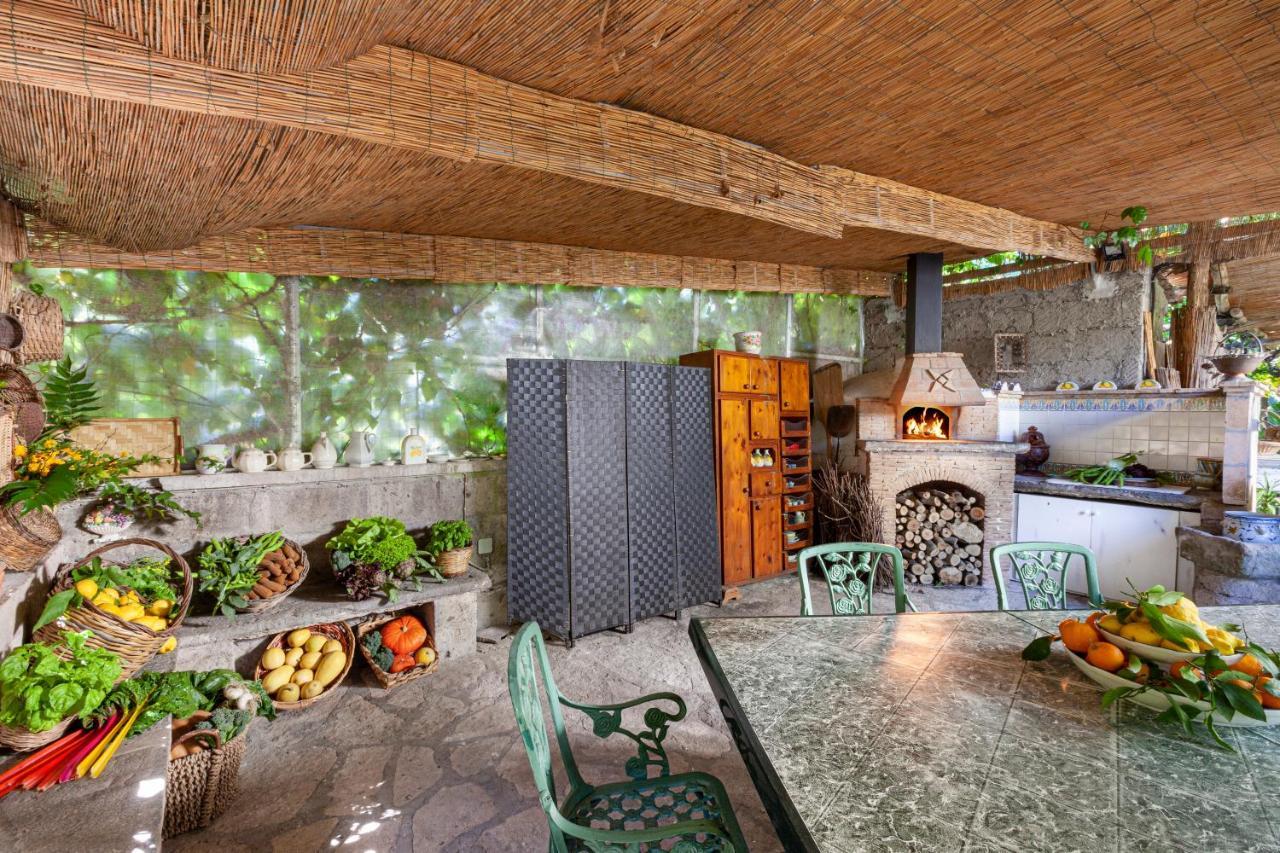 Villa Maresca B&B Piano di Sorrento Exteriör bild