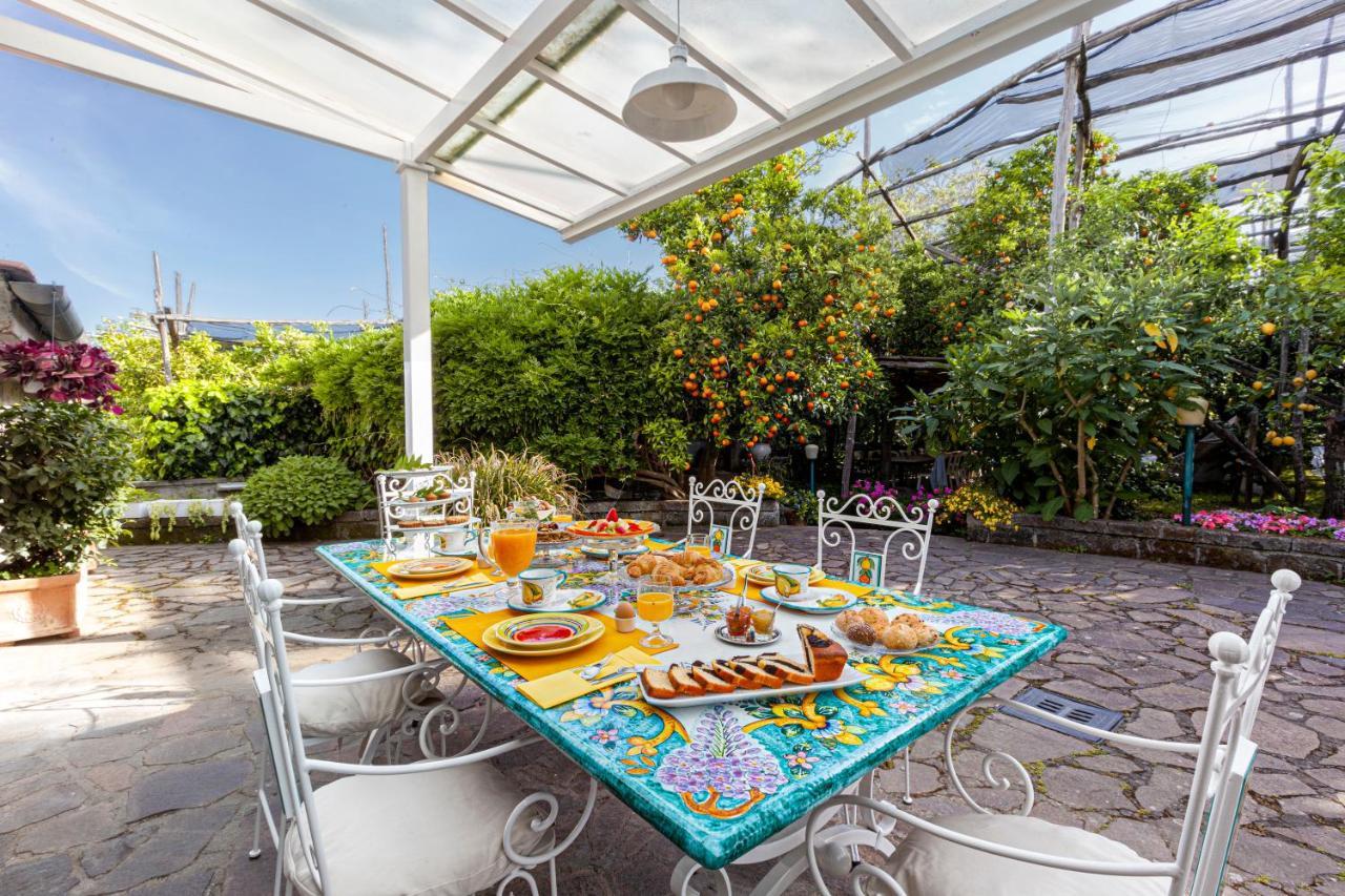 Villa Maresca B&B Piano di Sorrento Exteriör bild
